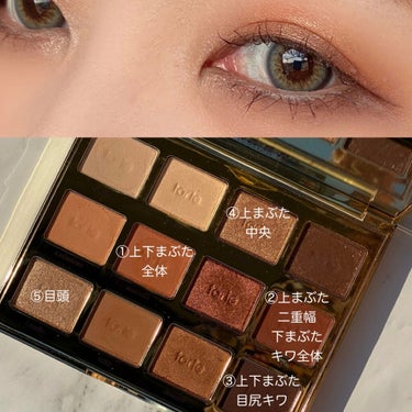 Tartelette Toasted Eyeshadow Palette/tarte/パウダーアイシャドウを使ったクチコミ（2枚目）