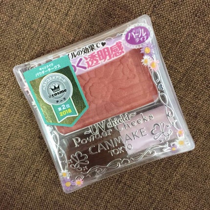 【旧品】パウダーチークス/キャンメイク/パウダーチークを使ったクチコミ(1枚目)