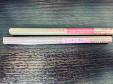 描くふたえアイライナー/CEZANNE/リキッドアイライナーを使ったクチコミ(1枚目)