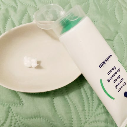 Green sprout deep cleansing foam/suiskin/æŽé¡ãã©ãŒã ã䜿ã£ãã¯ãã³ãïŒ2æç®ïŒ