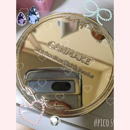 マシュマロフィニッシュパウダー ~Abloom~/キャンメイク/プレストパウダーを使ったクチコミ(1枚目)