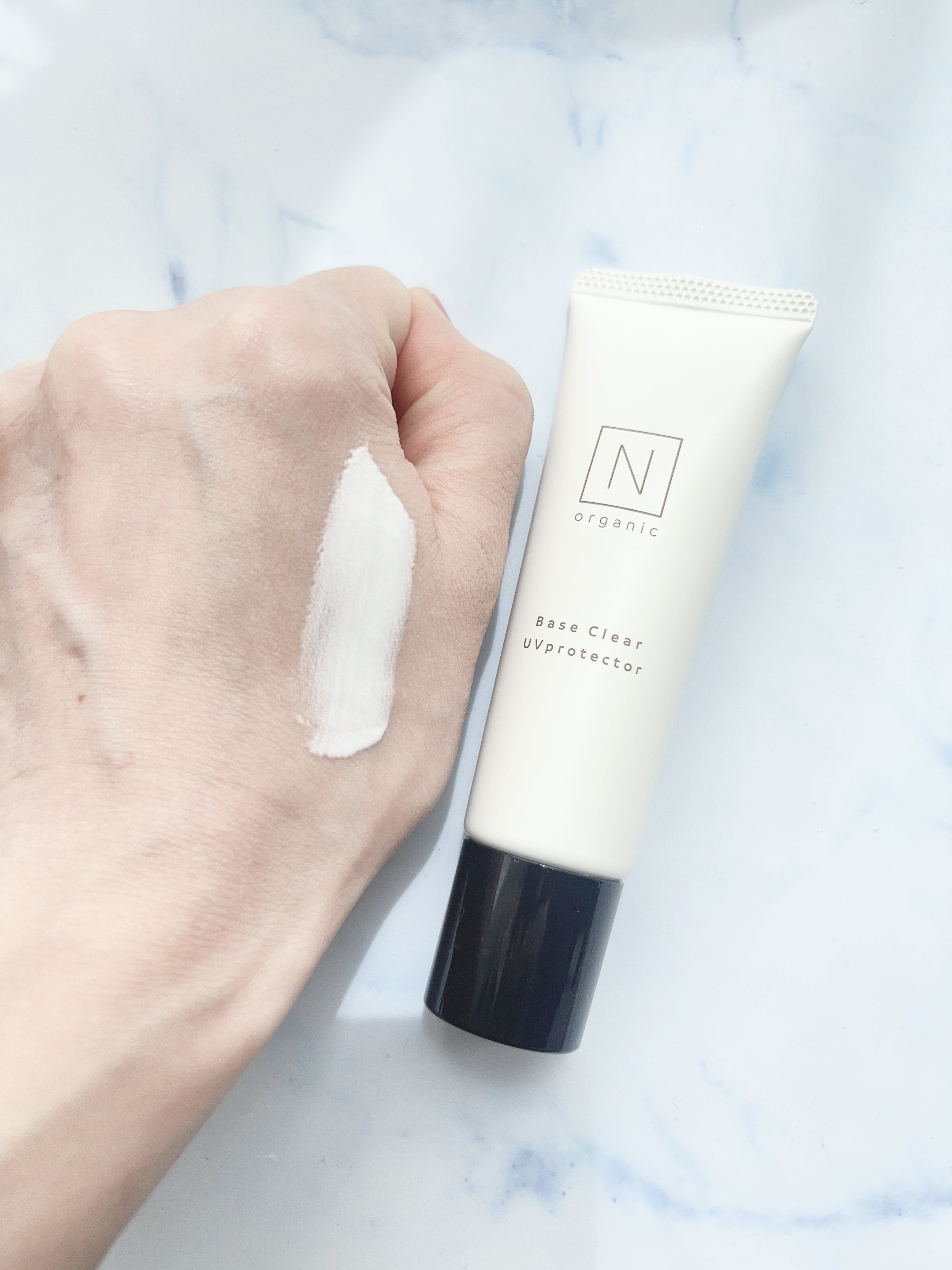 ベース クリアUVプロテクター/Ｎ organic/日焼け止めクリームを使ったクチコミ（3枚目）