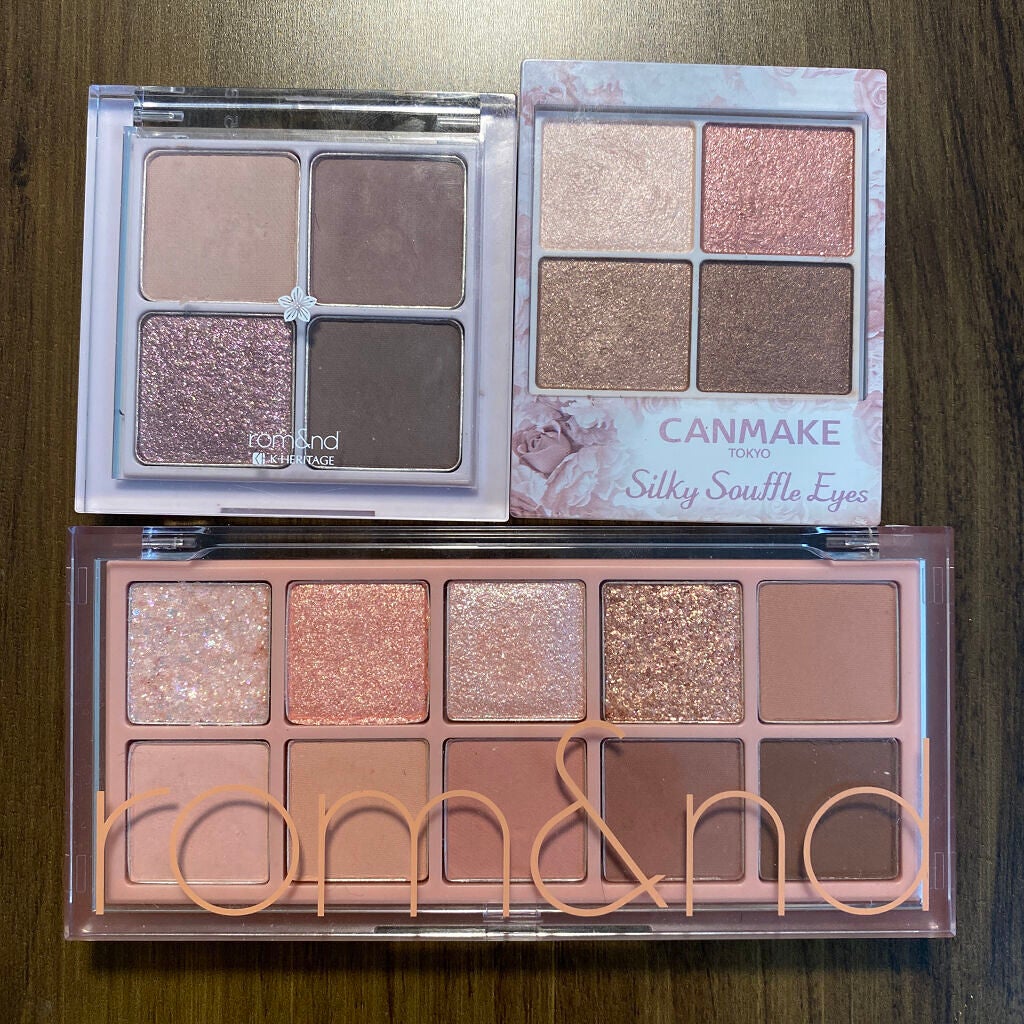 ジューシーピュアアイズ/キャンメイク/アイシャドウパレットを使ったクチコミ(3枚目)