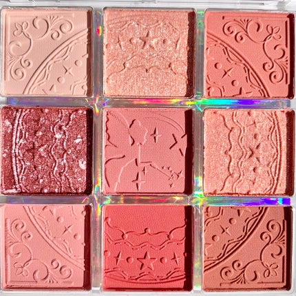 クォーツ 9色アイシャドウパレット(ドリームランドアイシャドウ)/ZEESEA/アイシャドウパレットを使ったクチコミ(5枚目)