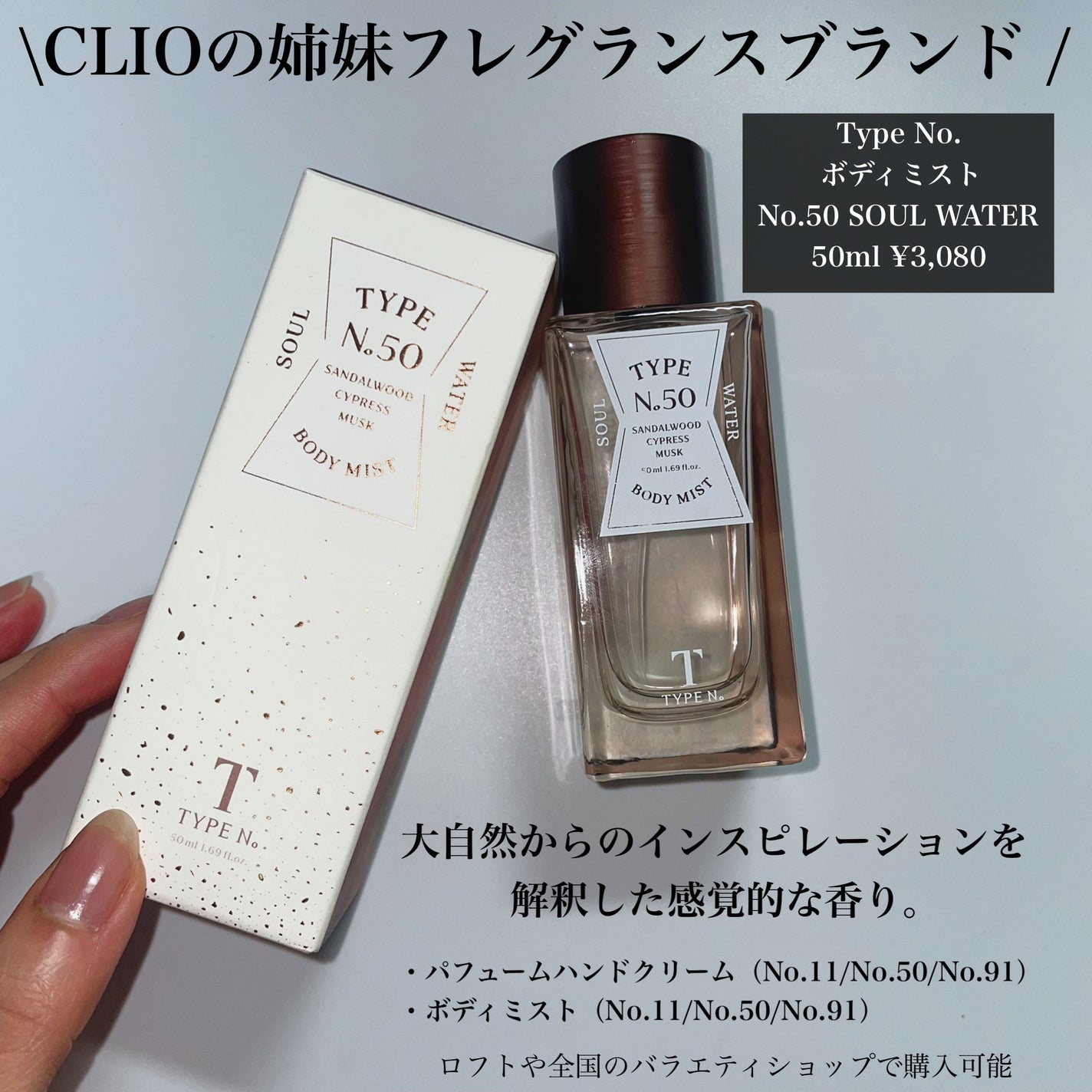 ボディミスト/Type No. /香水(その他)を使ったクチコミ(2枚目)