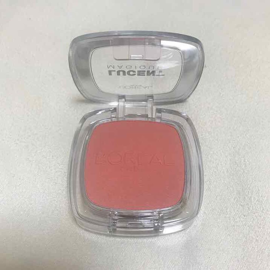 ルーセントマジック パウダーブラッシュ/ロレアル パリ/パウダーチークを使ったクチコミ（2枚目）