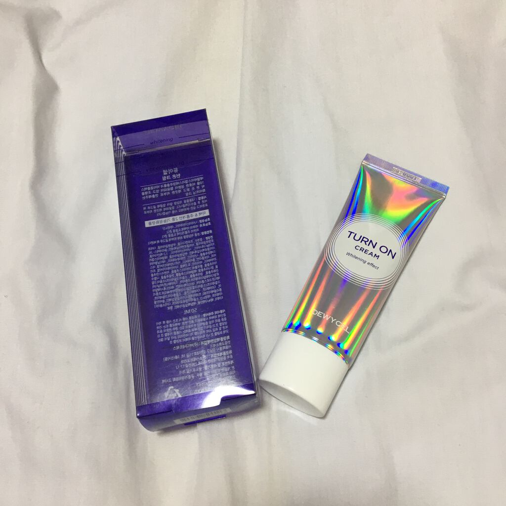 デュイセル ターンオンクリーム/DEWYCEL/フェイスクリームを使ったクチコミ（1枚目）