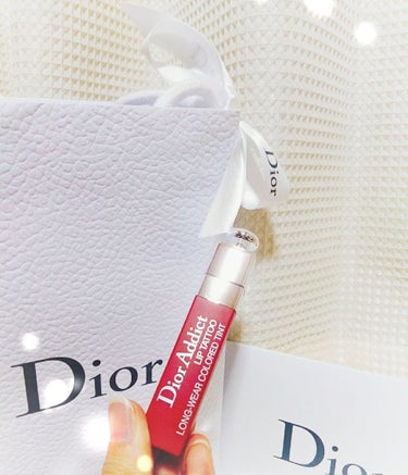 【旧】ディオール アディクト リップ ティント 661 ナチュラル レッド（生産終了）/Dior/リップグロスを使ったクチコミ（2枚目）