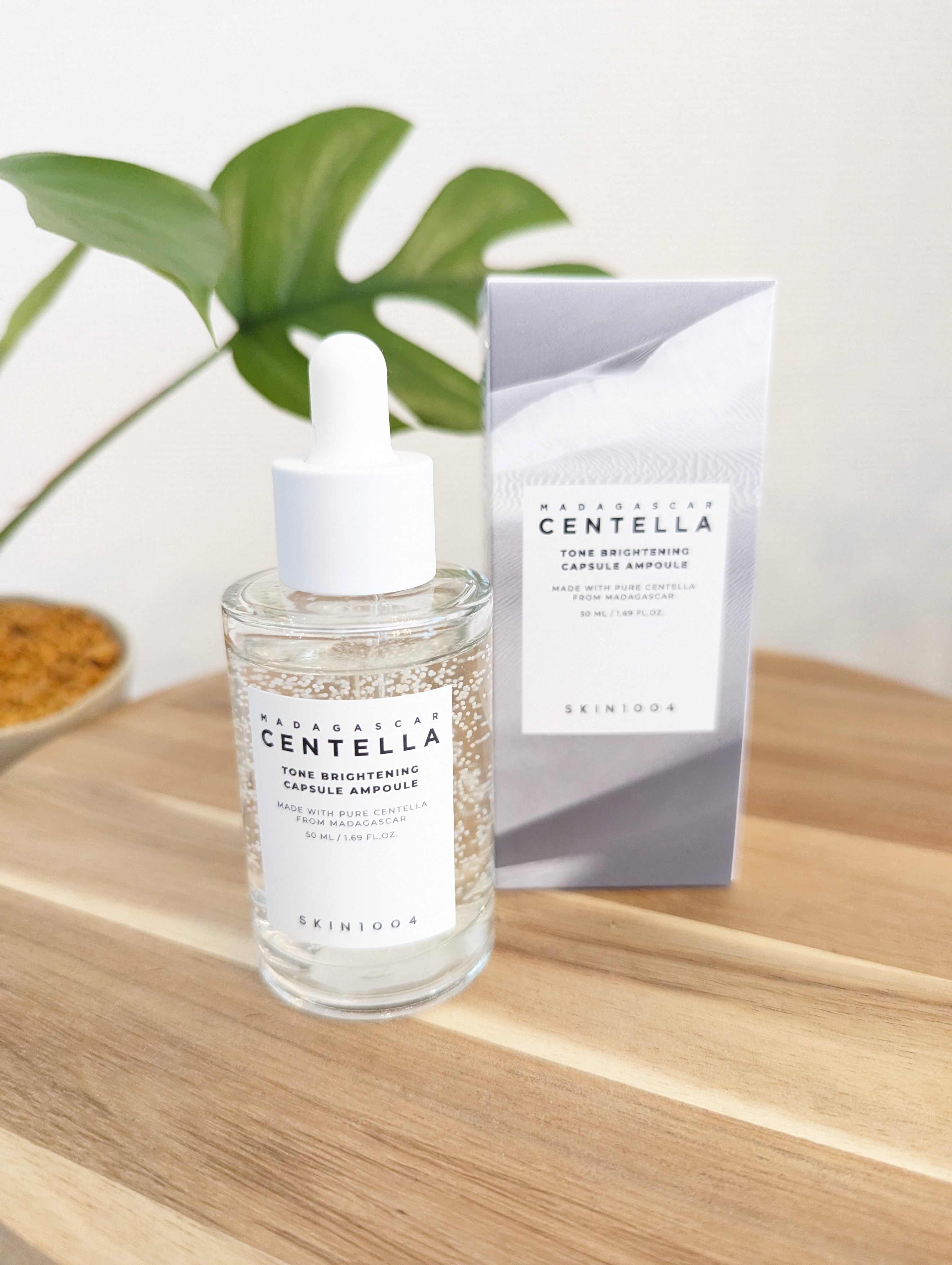 トーンブライトニング カプセルアンプル/SKIN1004/美容液を使ったクチコミ（1枚目）