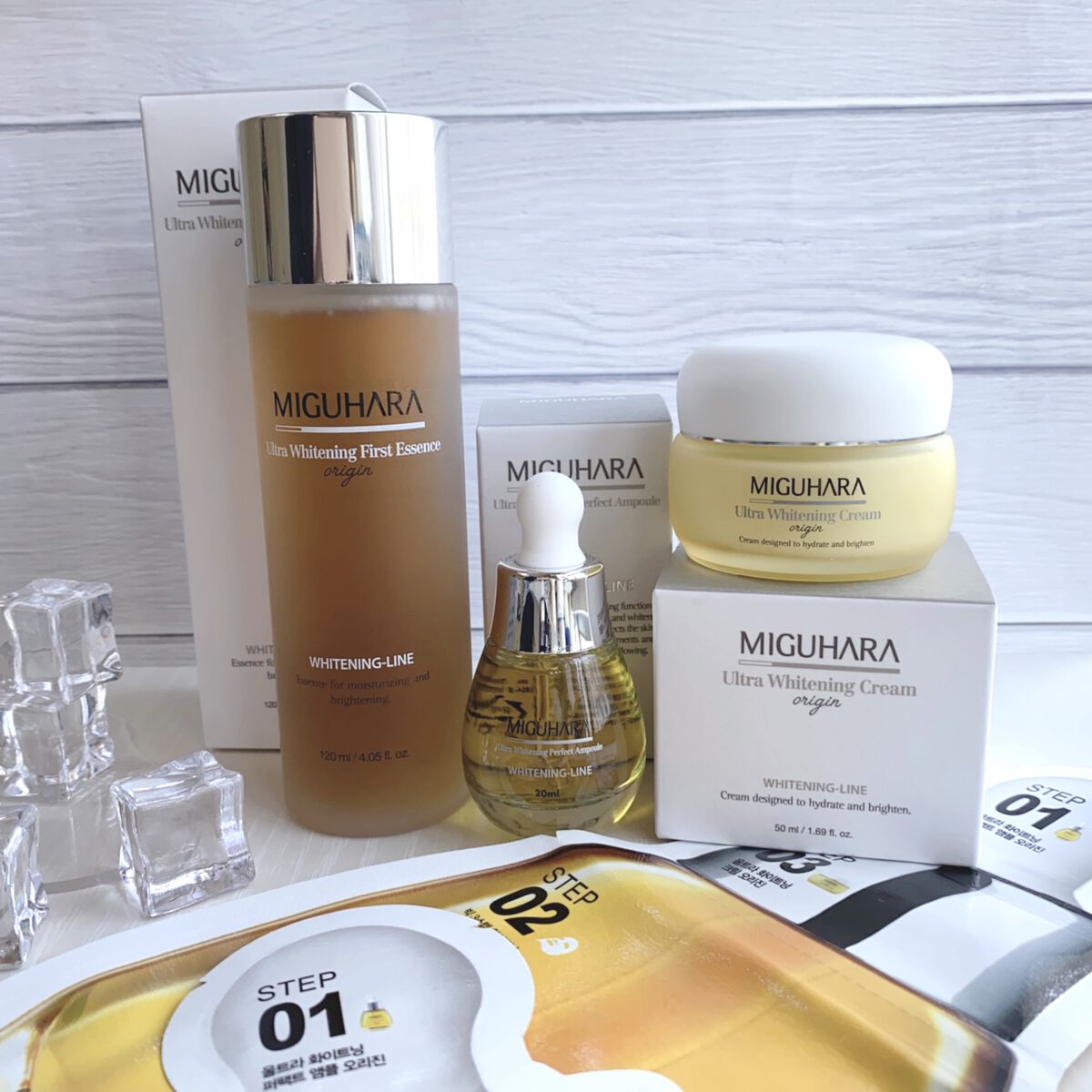 Big3 Step Whitening Mask Pack/MIGUHARA/シートマスク・パックを使ったクチコミ（1枚目）