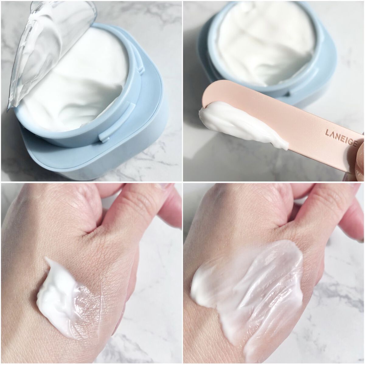 ウォーターバンク クリーム (乾燥肌用)/LANEIGE/フェイスクリームを使ったクチコミ（3枚目）