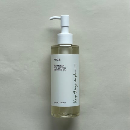 ドクダミ ポアコントロールクレンジングオイル/Anua/オイルクレンジングを使ったクチコミ(1枚目)