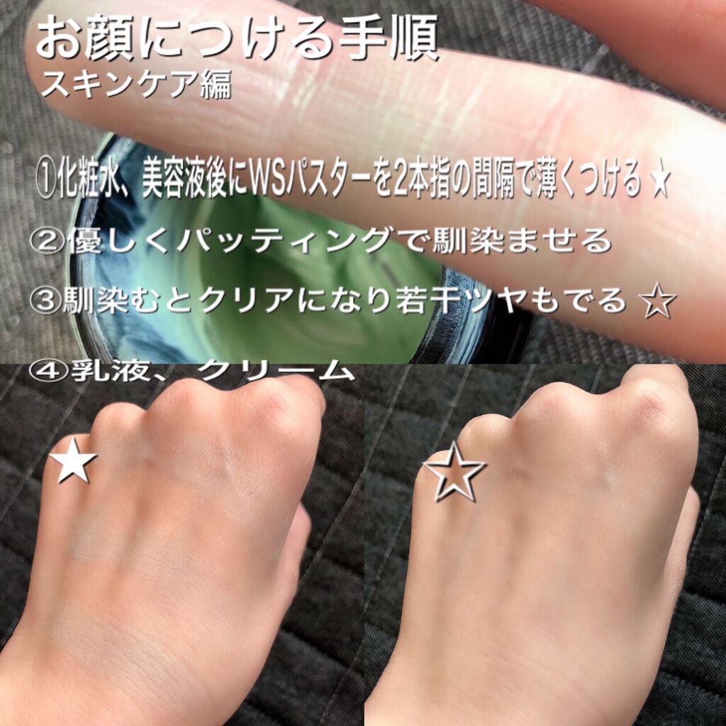 試してみた】W・Sパスター PC クロロフイルの効果・肌質別の 試してみた】W・Sパスター PC クロロフイルの効果・肌質別の