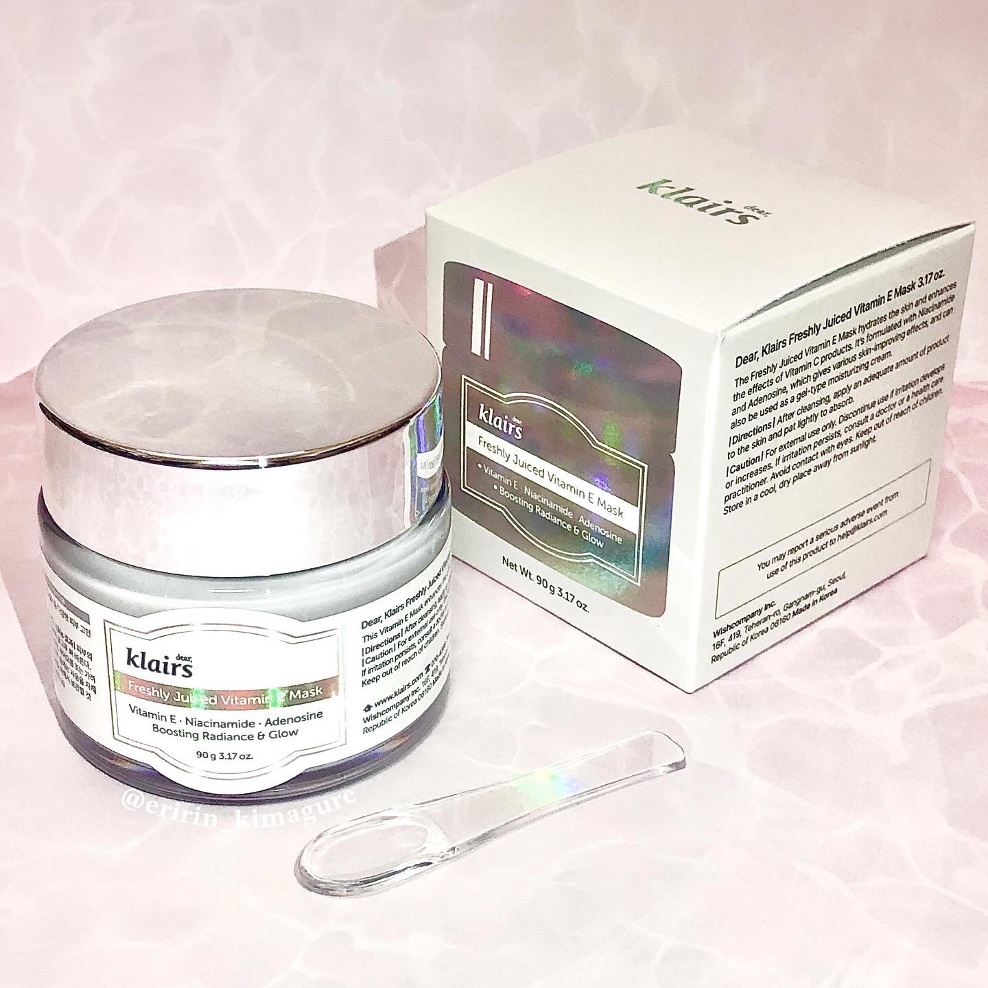 フレッシュリージュースドビタミンEマスク(90g)/Klairs/フェイスクリームを使ったクチコミ（2枚目）