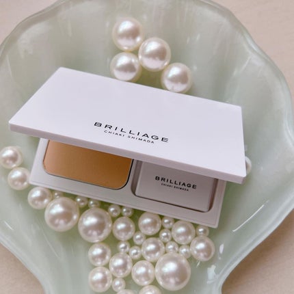 パウダリーファンデーション ソフトシャイニー/ブリリアージュ/パウダーファンデーションを使ったクチコミ(5枚目)