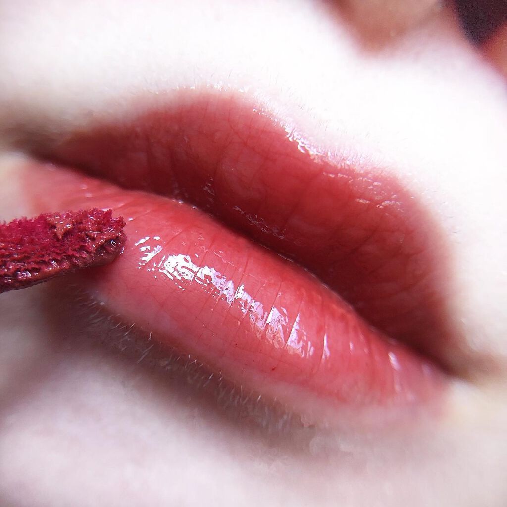 チュルンリップティント/hina cosmetics/リップティントを使ったクチコミ(4枚目)