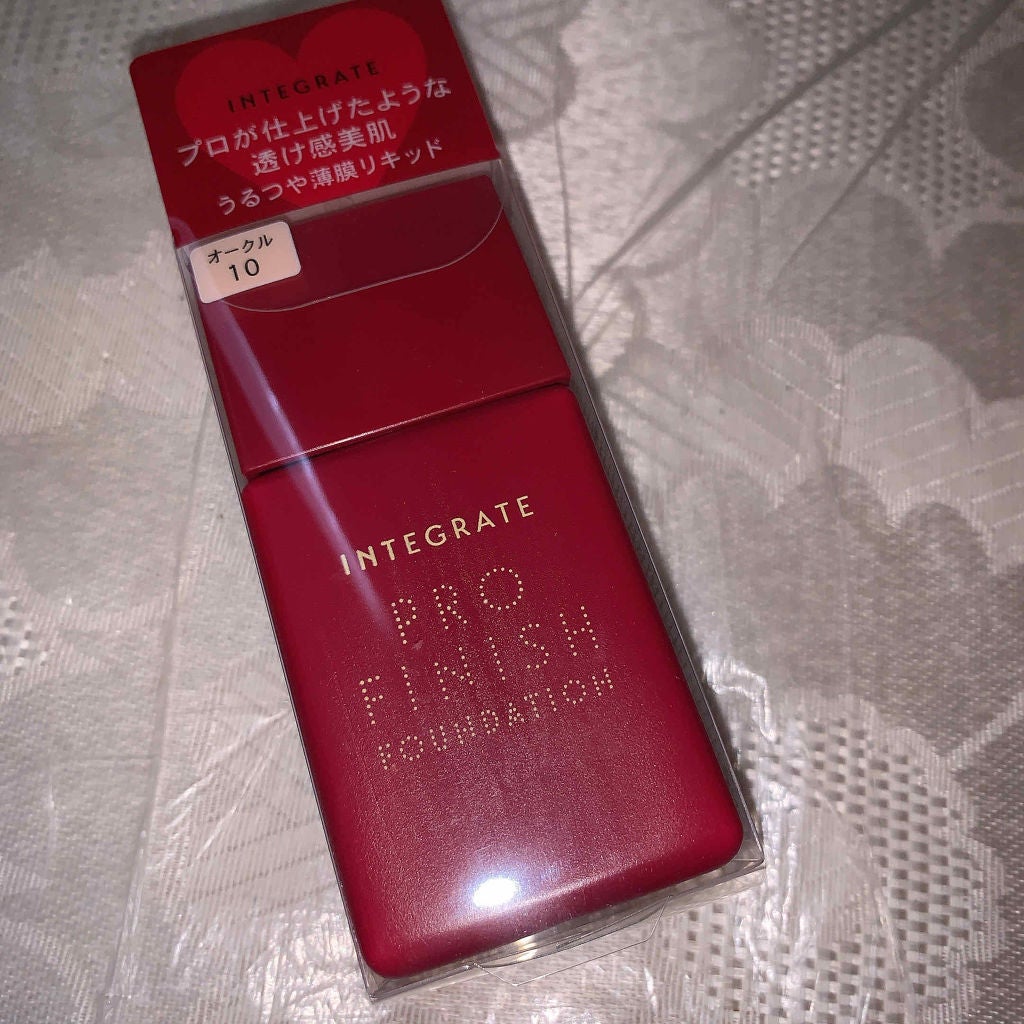 プロフィニッシュリキッド/インテグレート/リキッドファンデーションを使ったクチコミ(1枚目)