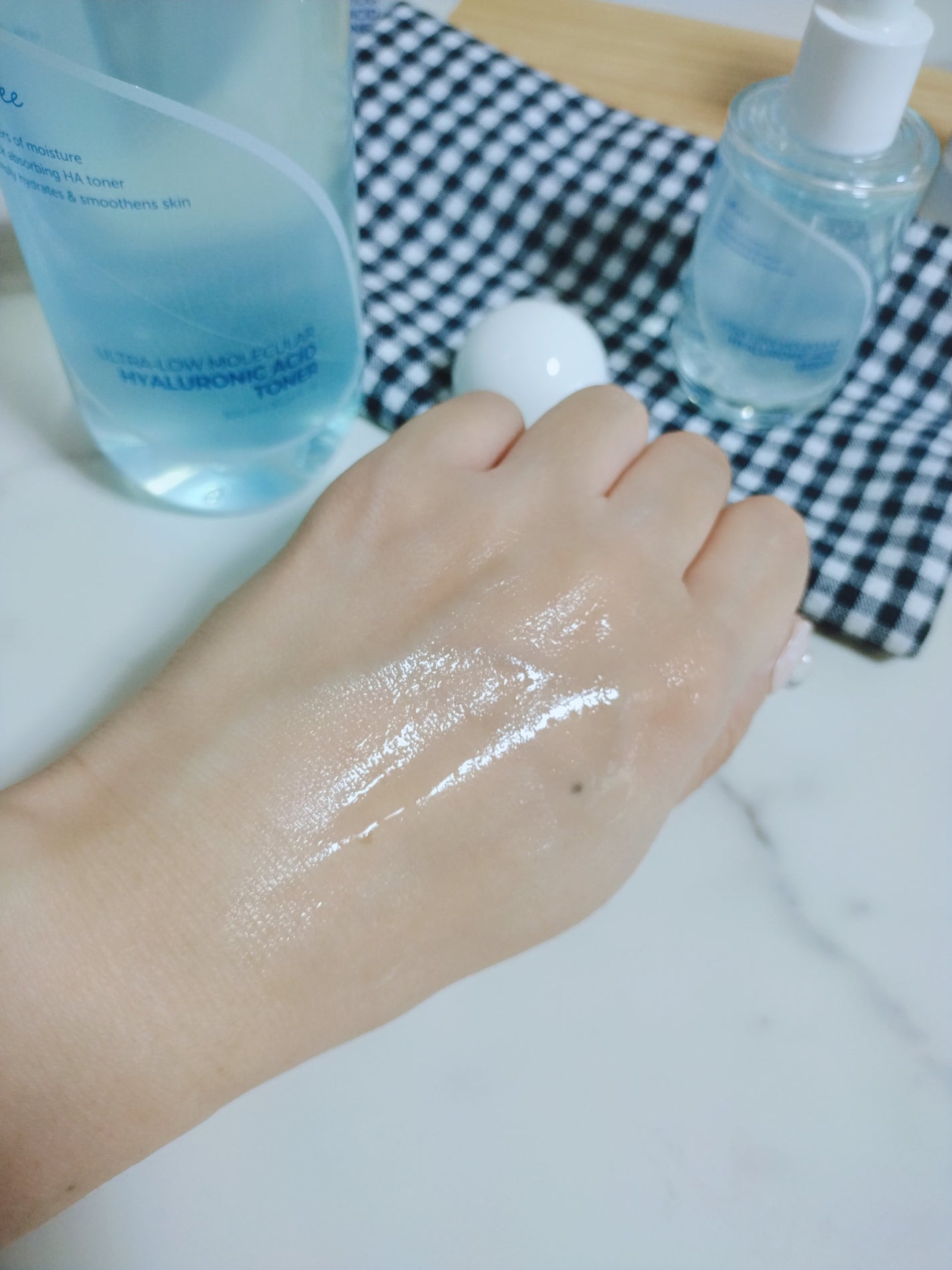 超低分子ヒアルロン酸トナー/Isntree/化粧水を使ったクチコミ(4枚目)
