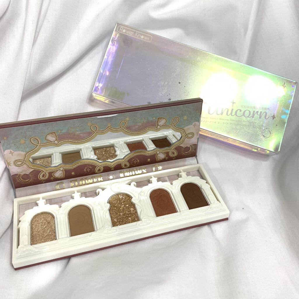 ユニコーンシリーズ アイシャドウパレット/FlowerKnows/アイシャドウパレットを使ったクチコミ（1枚目）