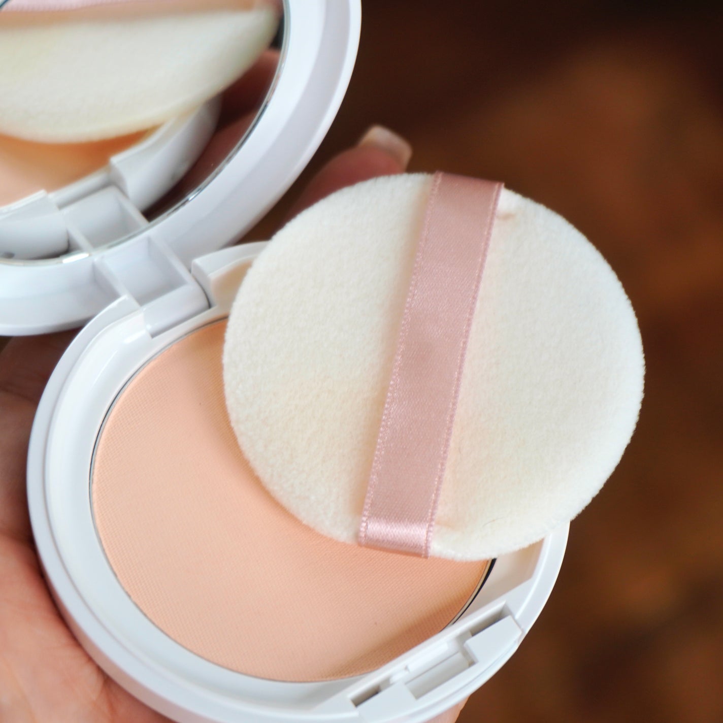 クリアエステフェイスパウダー(クリア)/Macchia Label/プレストパウダーを使ったクチコミ(3枚目)