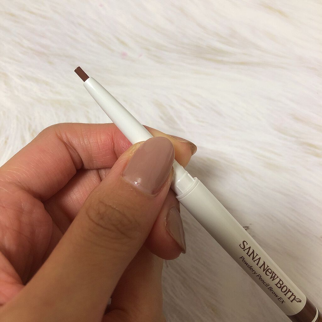パウダリーペンシルブロウEX/サナ ニューボーン/アイブロウペンシルを使ったクチコミ（2枚目）