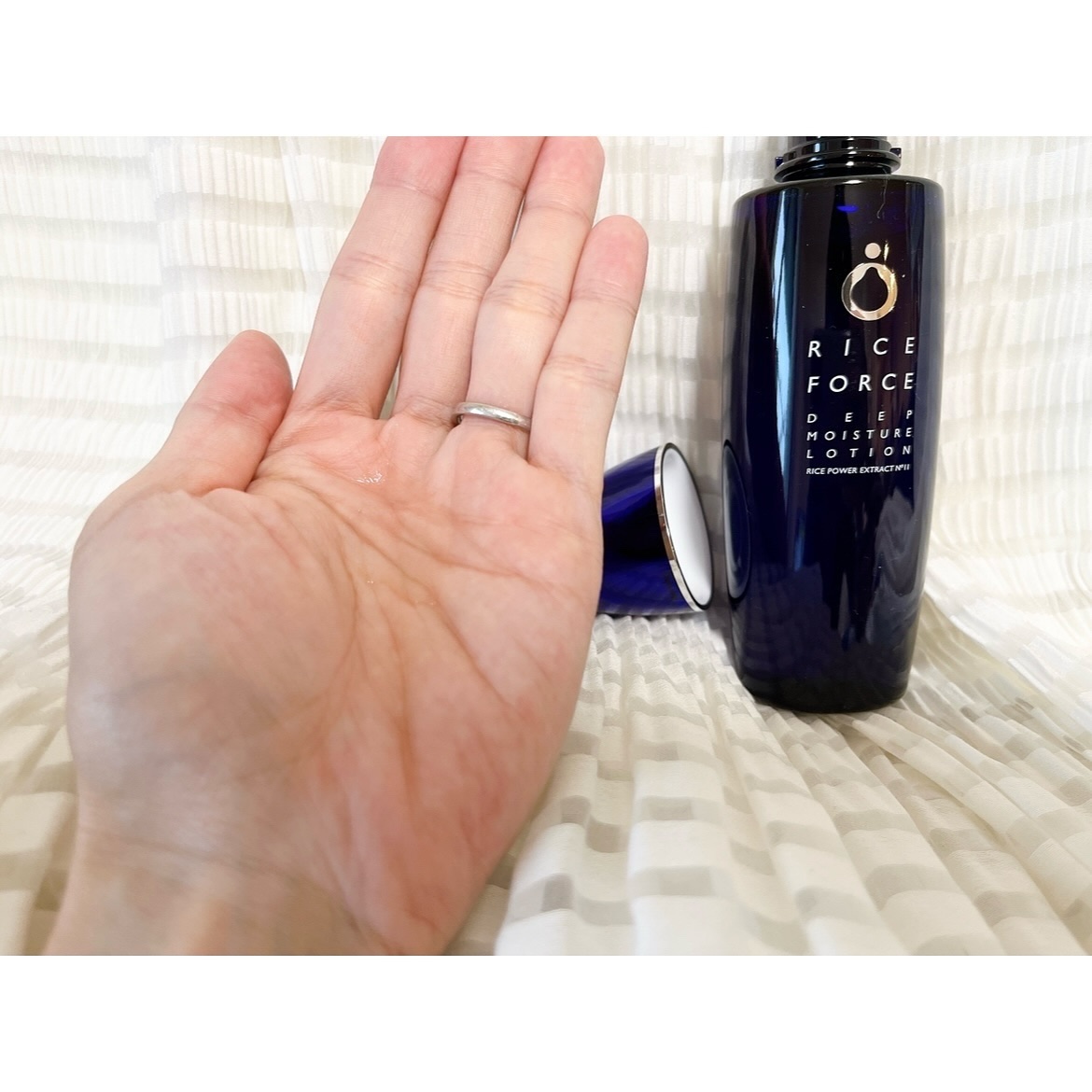ディープモイスチュアローション/ライスフォース/化粧水を使ったクチコミ（3枚目）