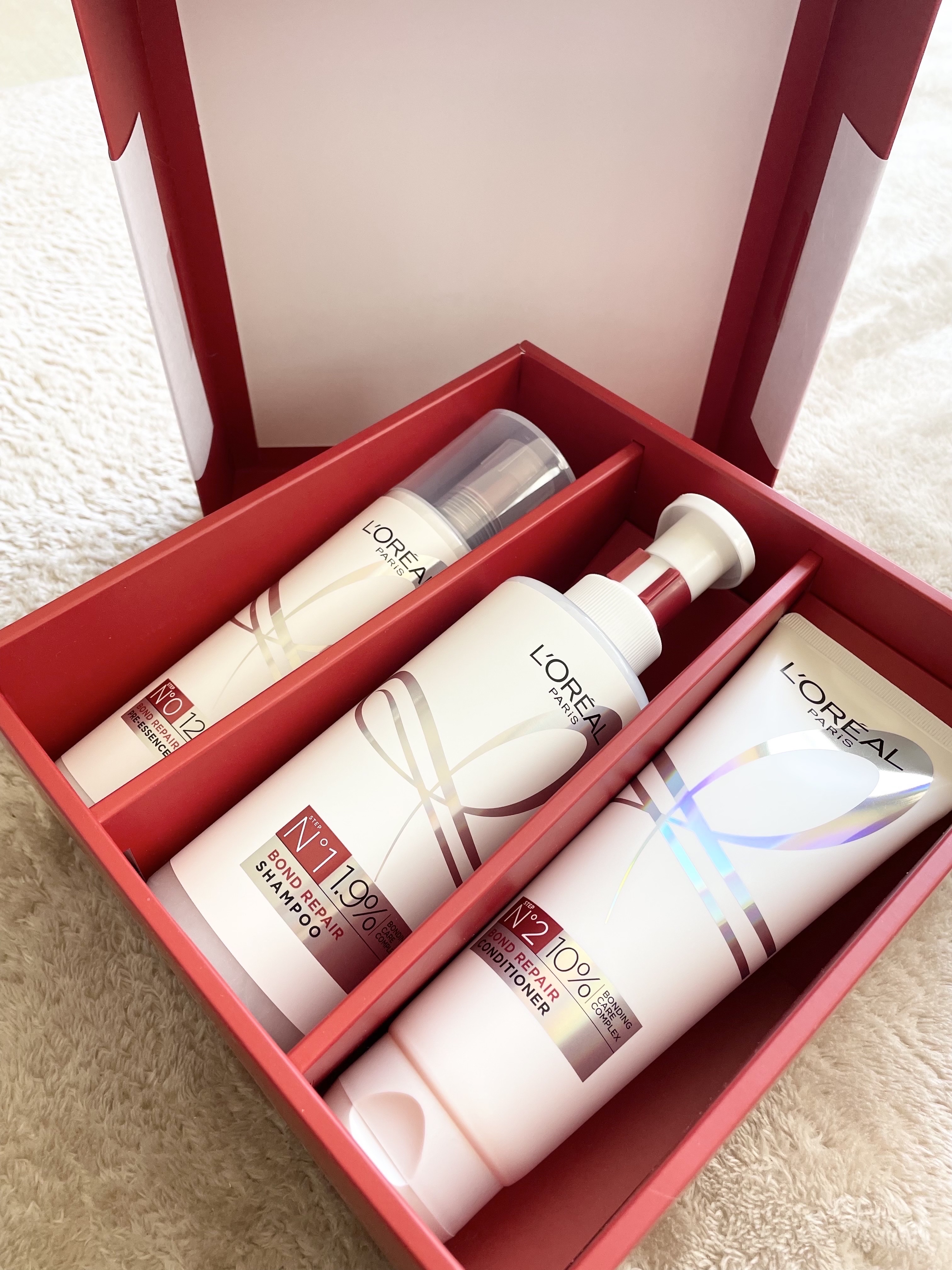 ロレアル パリ ボンド リペア シャンプー／コンディショナー/ロレアル パリ/市販シャンプーを使ったクチコミ（1枚目）