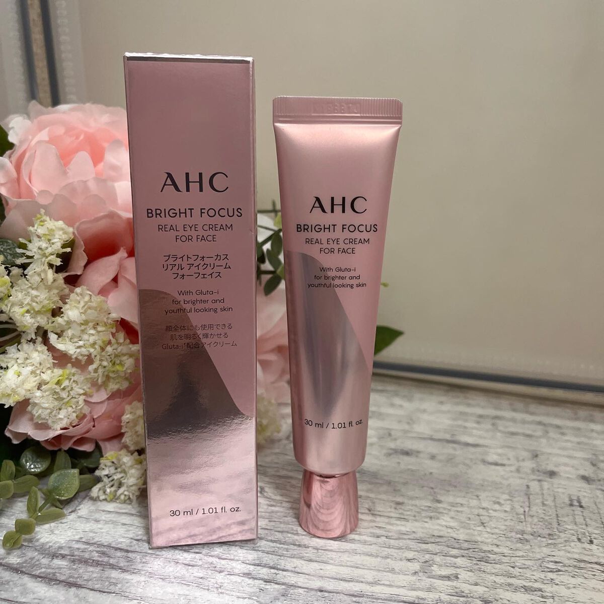 ブライト フォーカス リアル アイクリーム フォーフェイス/AHC/アイケア・アイクリームを使ったクチコミ(1枚目)