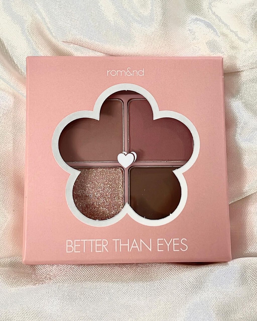 ベターザンアイズ/rom&nd/アイシャドウパレットを使ったクチコミ(1枚目)