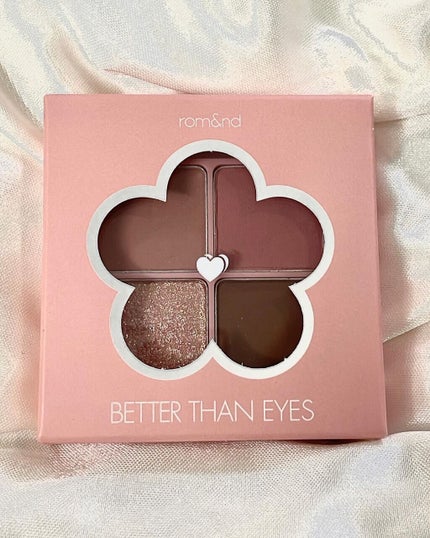 ベターザンアイズ/rom&nd/アイシャドウパレットを使ったクチコミ(1枚目)