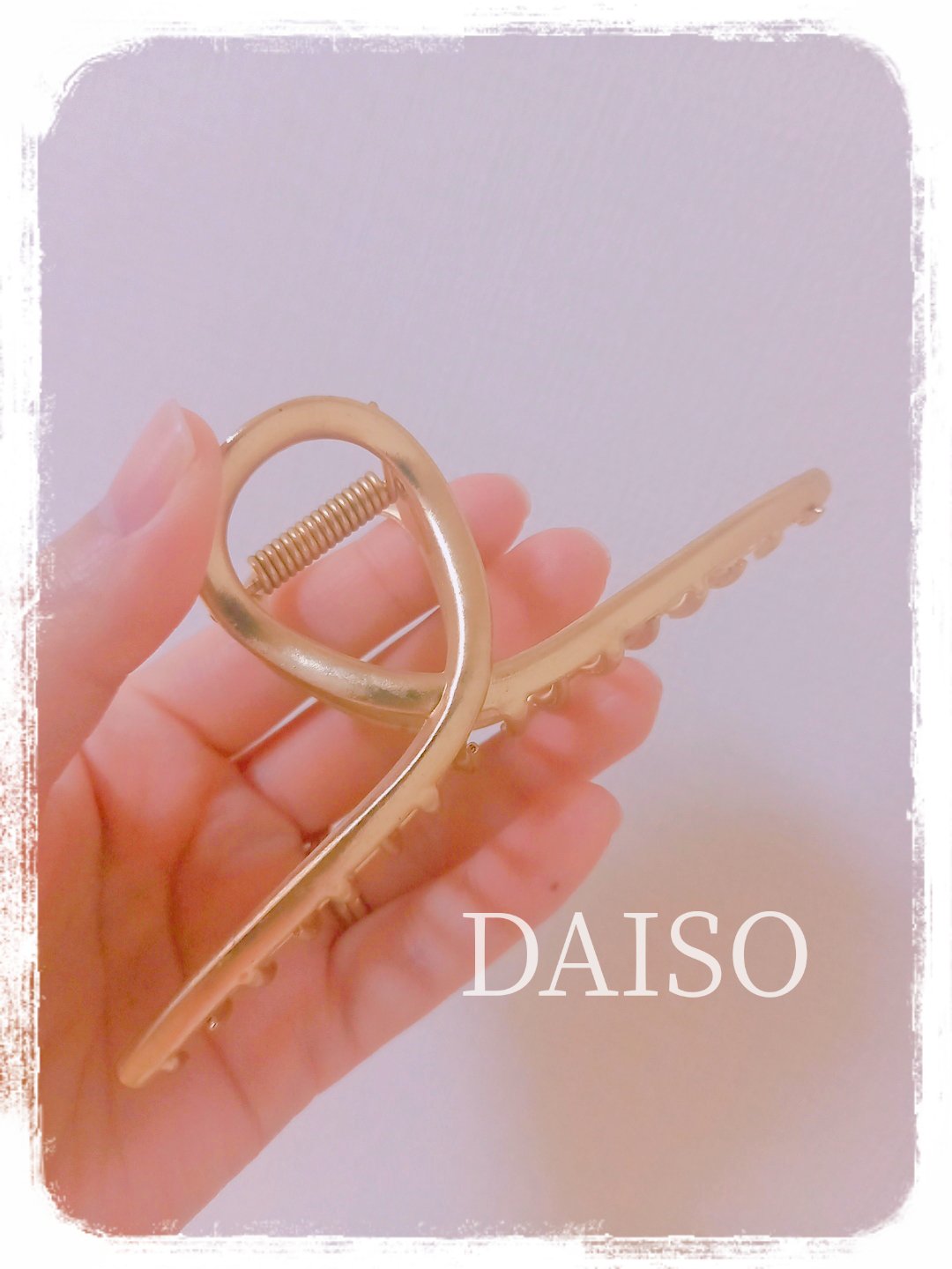 ヘアクリップ/DAISO/ヘアアクセサリーを使ったクチコミ（1枚目）