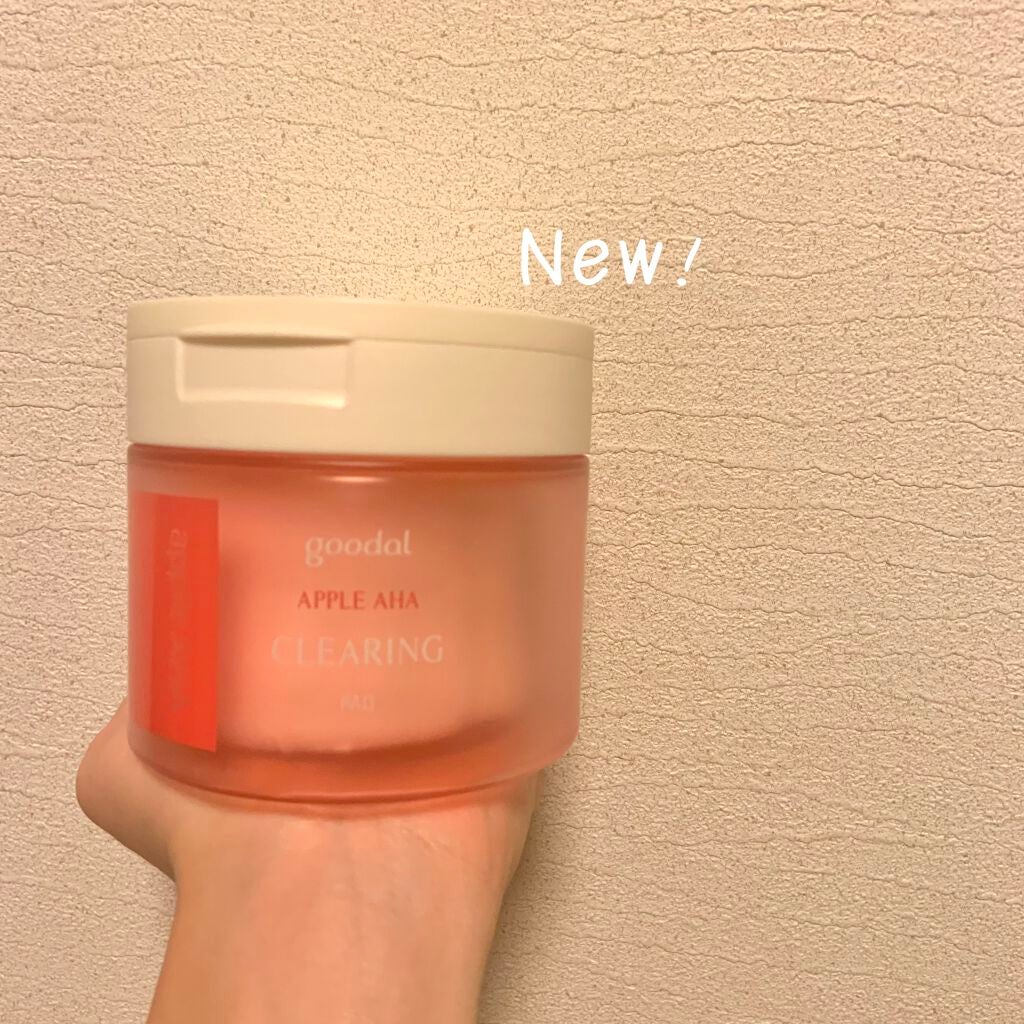 アップル AHA クリアリング パッド/goodal/トナーパッドを使ったクチコミ(1枚目)