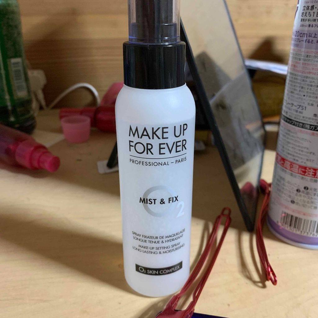 ミスト&フィックス/MAKE UP FOR EVER/ミスト状化粧水を使ったクチコミ(1枚目)