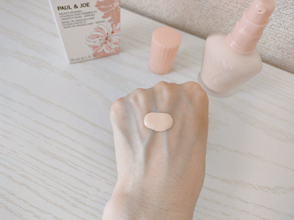 モイスチュアライジング ファンデーション プライマー/PAUL & JOE BEAUTE/化粧下地を使ったクチコミ(3枚目)