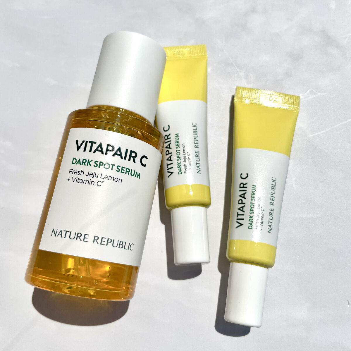 ビタペアC 集中美容液スペシャルセット/ネイチャーリパブリック/美容液を使ったクチコミ（2枚目）