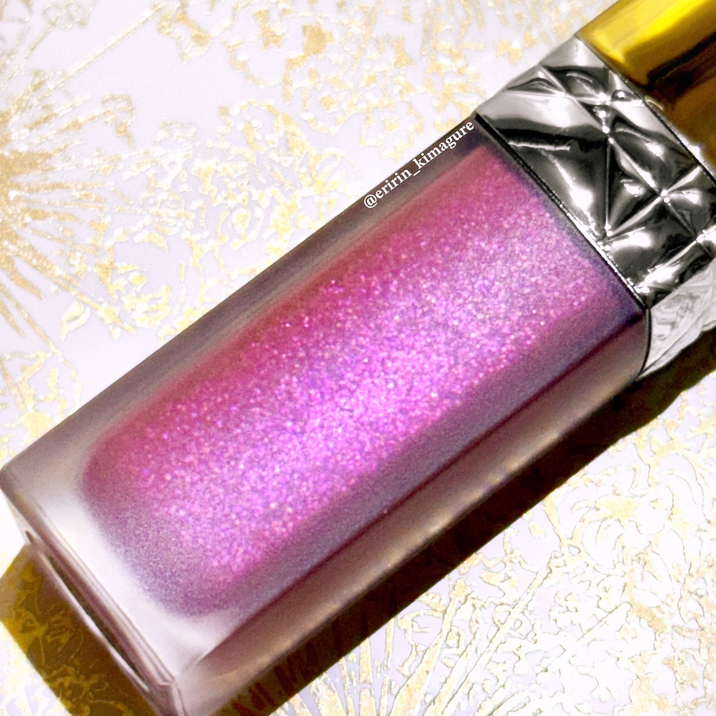 ルージュ ディオール フォーエヴァー リキッド シークイン(クリスマス コレクション 2024 限定品)/Dior/口紅・グロス・リップライナー・リップケアを使ったクチコミ(4枚目)