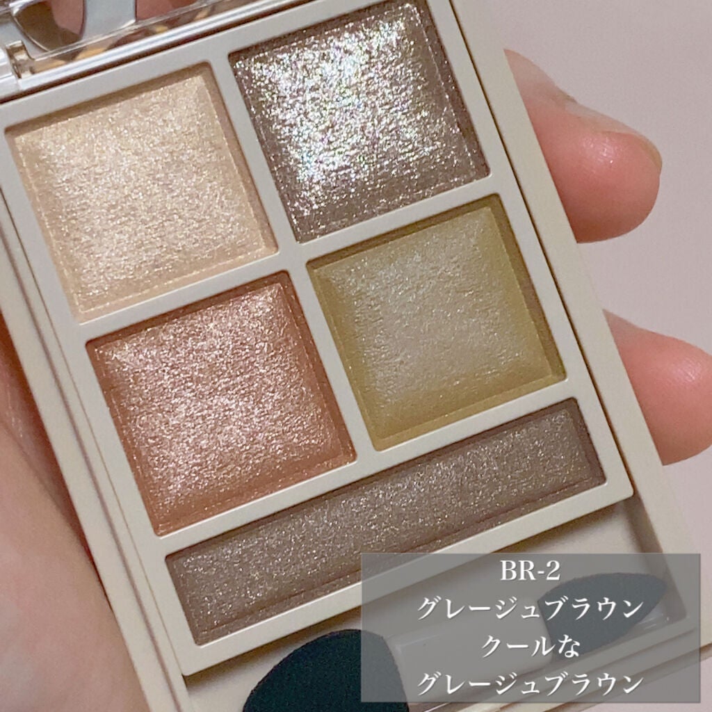 パノラマデザイン アイパレット/Visée/アイシャドウパレットを使ったクチコミ(3枚目)