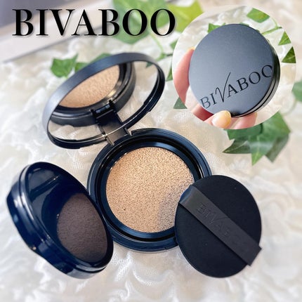 ベルベットジュエルクッション/BIVABOO/クッションファンデーションを使ったクチコミ(1枚目)