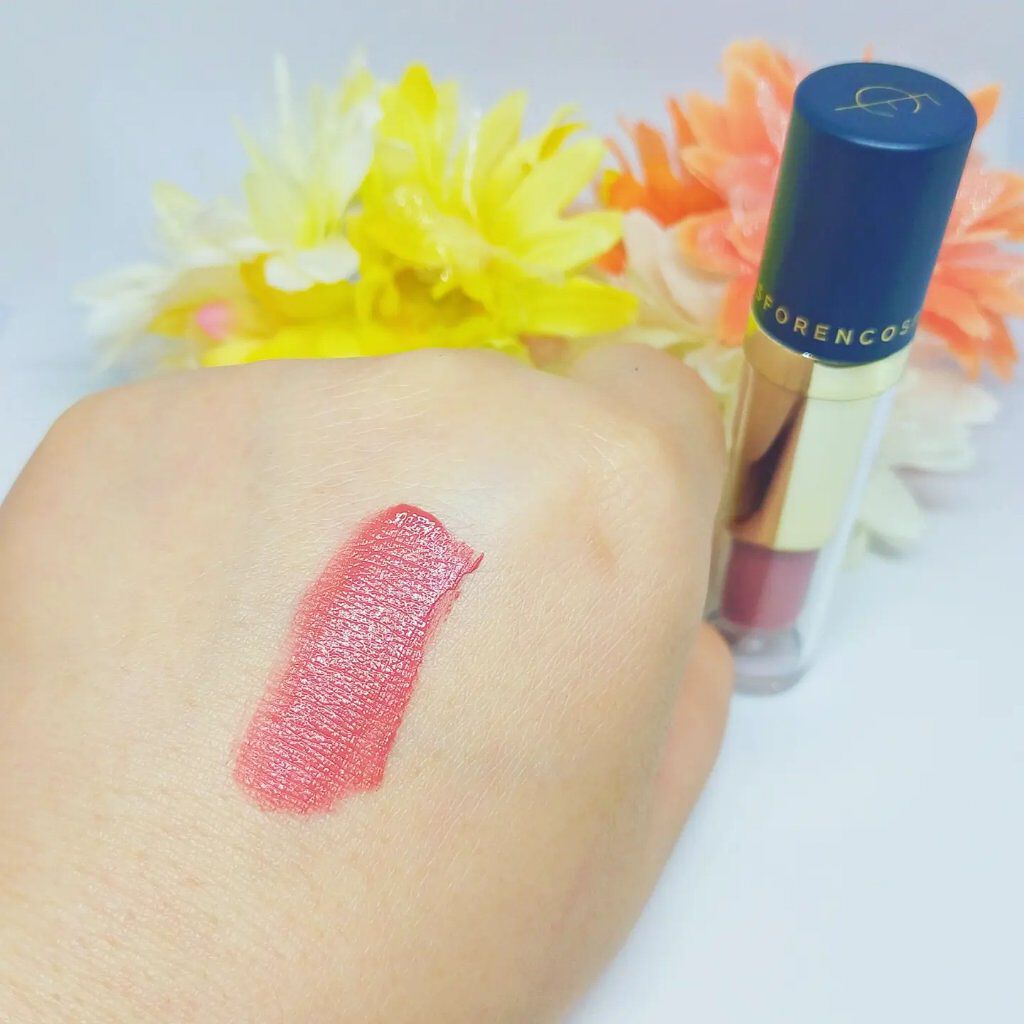 タトゥーベルベットティント/フォレンコス/リップティントを使ったクチコミ（3枚目）