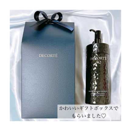 AQ ブースティング トリートメント ヘアセラム/DECORTÉ/洗い流すヘアトリートメントを使ったクチコミ(4枚目)