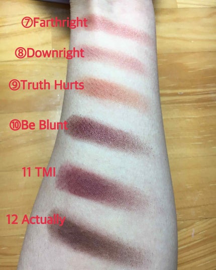 Give It To Me Straight/ColourPop/アイシャドウパレットを使ったクチコミ(3枚目)