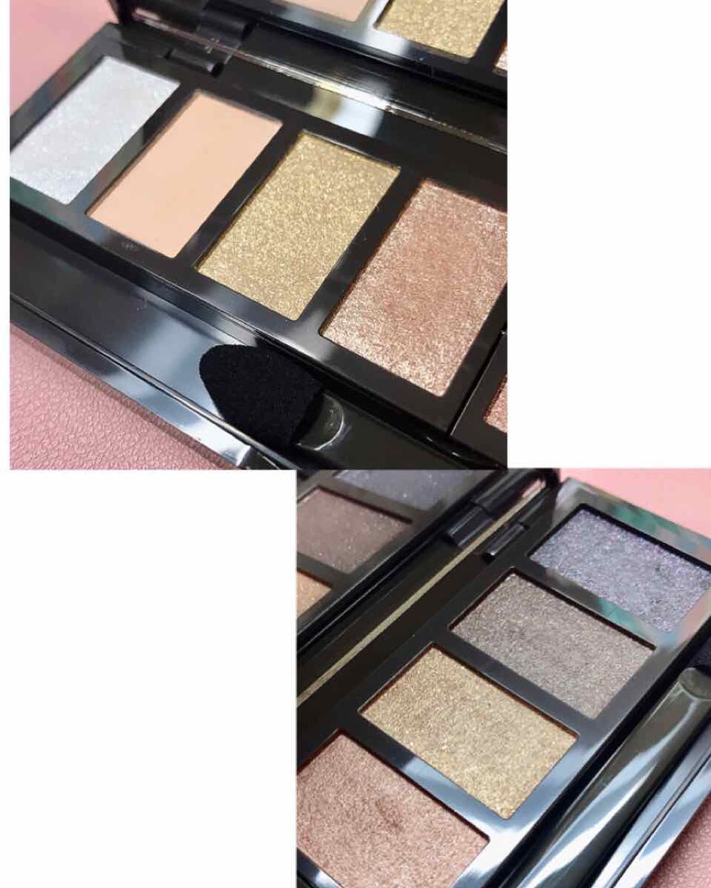 グラマラスリッチ アイパレット (クリスマスコフレ 2018)/Visée/メイクアップキットを使ったクチコミ(3枚目)