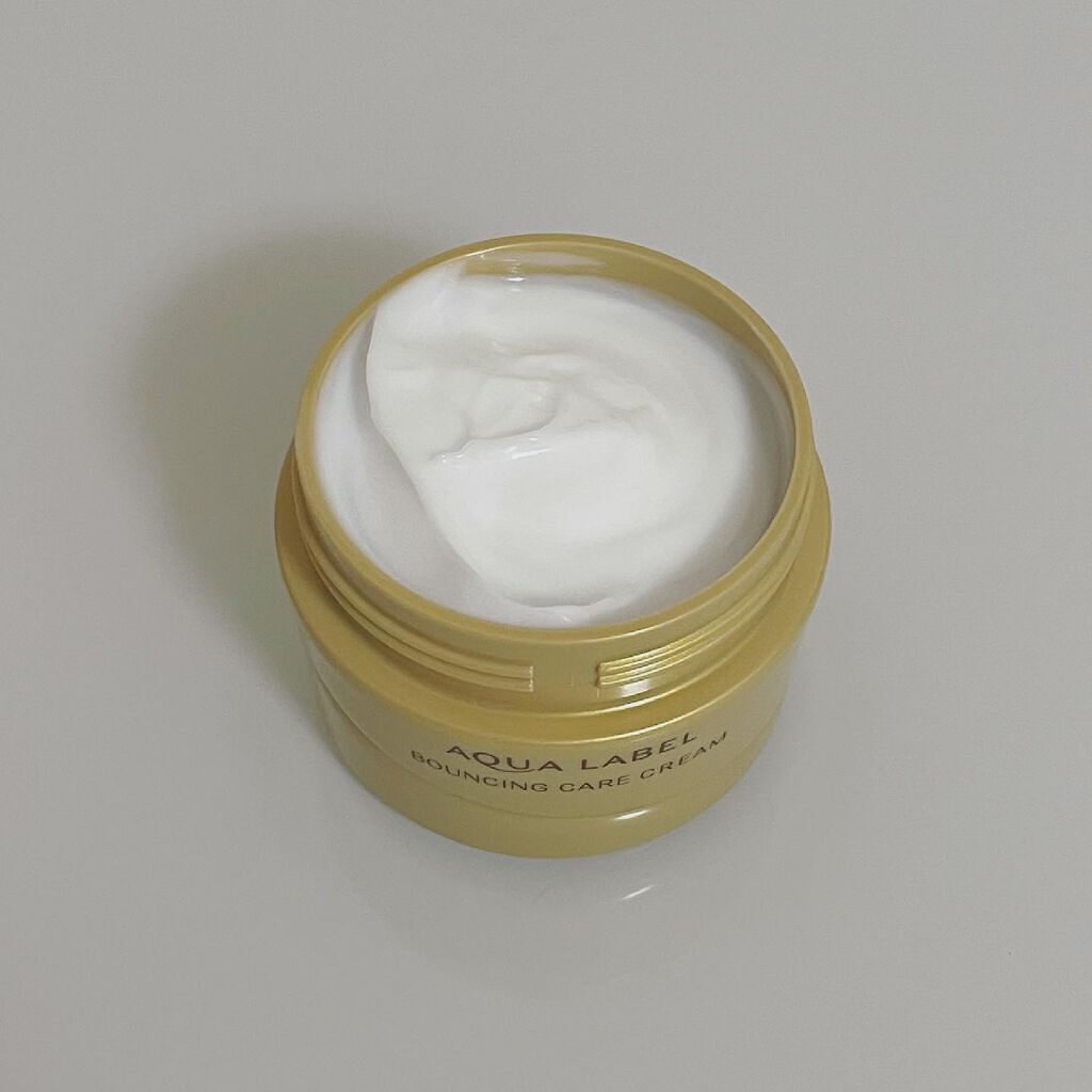 試してみた】バウンシングケア クリーム アクアレーベルの効果・肌質別