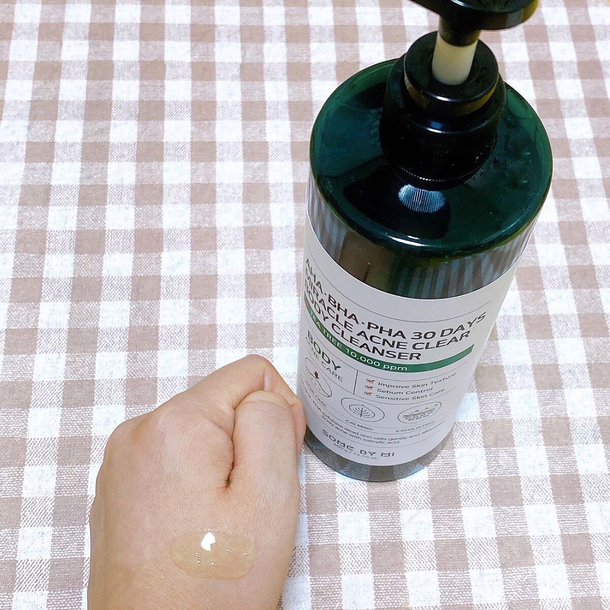 AHA·BHA·PHA 30デイズミラクルアクネボディクレンザー/SOME BY MI/ボディソープを使ったクチコミ(2枚目)