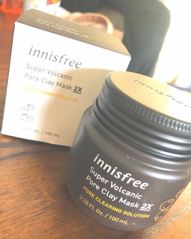 スーパーヴォルカニック ポアクレイマスク/innisfree/洗い流すパック・マスクを使ったクチコミ（1枚目）