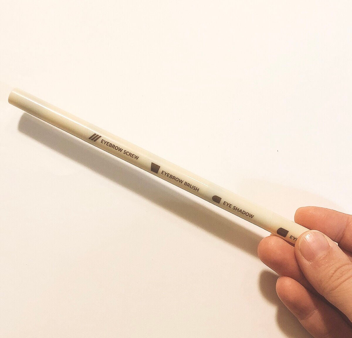 ロケット型 メイクブラシ/DAISO/メイクブラシを使ったクチコミ(3枚目)