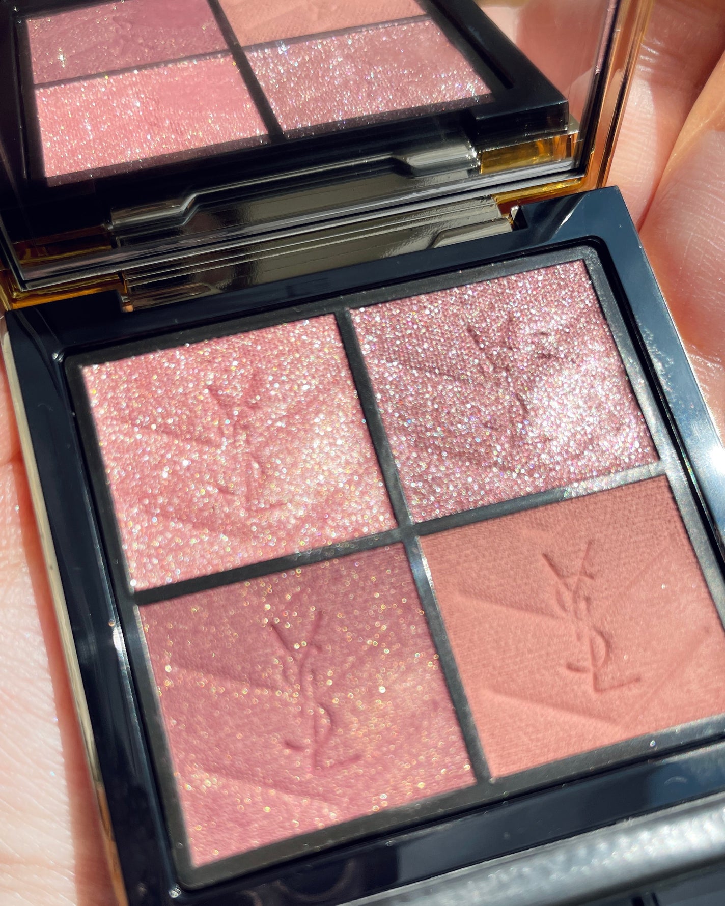 クチュール ミニ クラッチ/YVES SAINT LAURENT BEAUTE/アイシャドウパレットを使ったクチコミ(4枚目)