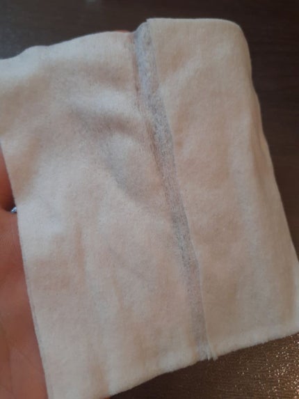 メイク落としのクレンジングティッシュ/DAISO/クレンジングシートを使ったクチコミ(3枚目)