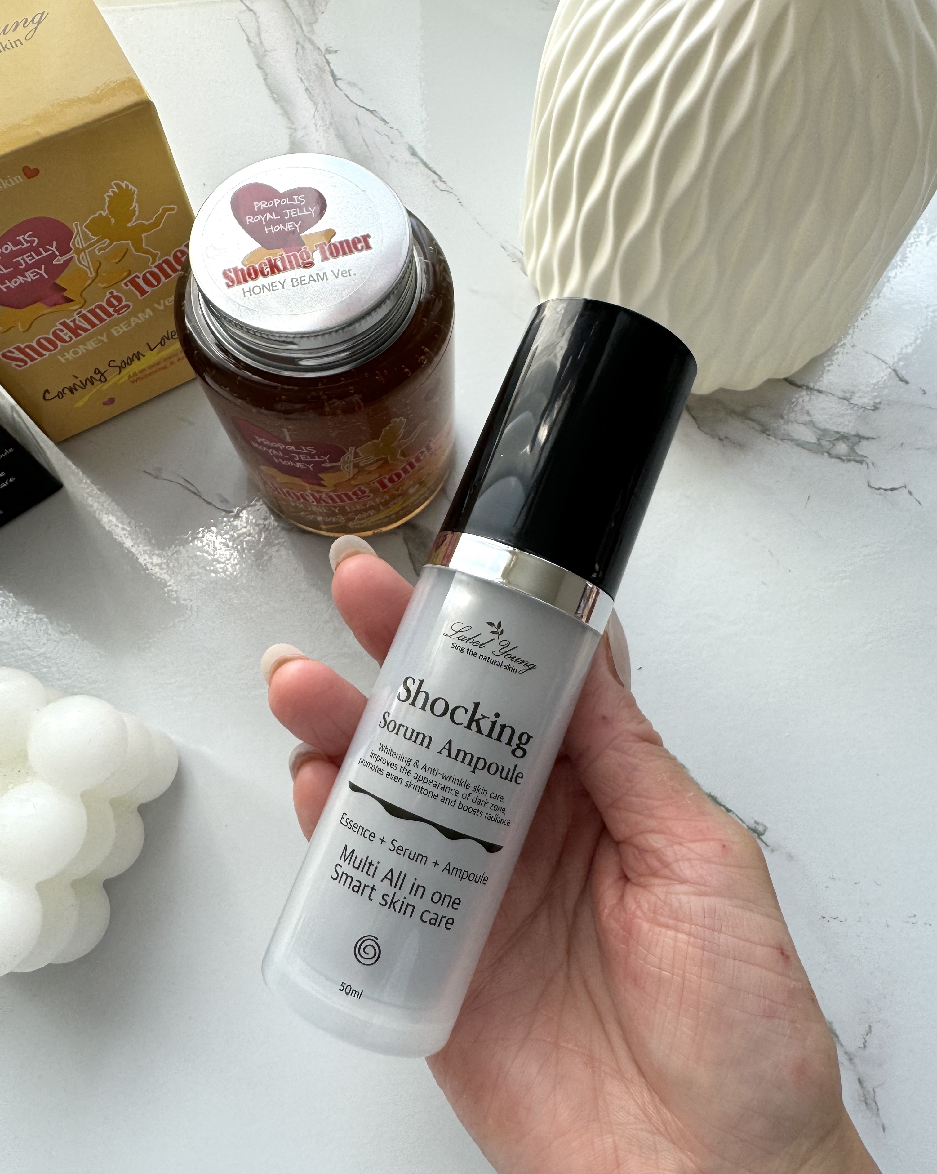 オールインワンショッキングトナー Special LOVE ver./Label Young/オールインワン化粧品を使ったクチコミ（2枚目）