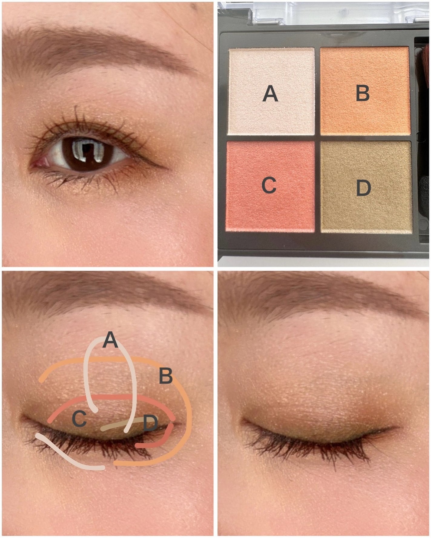 キスミー フェルム スタイリングアイパレット/キスミー フェルム/アイシャドウパレットを使ったクチコミ(4枚目)